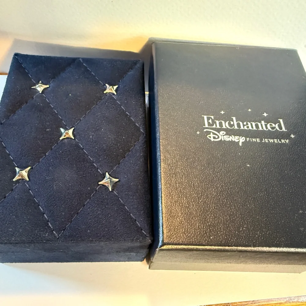 Disney Enchanted Fine Jewelry Castle Key Necklace-sterling silver, diamond - Picture 6 of 10